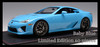1/18 Ivy Lexus LFA (Baby Blue) Resin Car Model Limited 60 Pieces