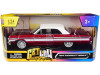 1/24 Motormax 1964 Chevrolet Chevy Impala SS Hard Top Lowrider (Candy Red With White Top) Diecast Car Model 1/24 Motormax 1964 Chevrolet Chevy Impala SS Hard Top Lowrider (Candy Red With White Top) Diecast Car Model