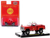 1976 Chevrolet Scottsdale 10 4x4 Fire Chief Pickup Truck Red with White Top "High Flame" "SBFD Operated by City Fire Department" Limited Edition to 8800 pieces Worldwide 1/64 Diecast Model Car by M2 Machines