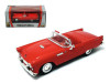 1955 Ford Thunderbird Convertible Red 1/43 Diecast Model Car by Road Signature