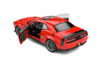 1/18 Solido Dodge Challenger R/T 392 Scat Pack Widebody with Sunroof (Red with Black Tail Stripe) Diecast Car Model