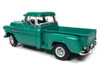 1/18 Auto World 1957 Chevrolet Chevy 3100 Stepside Pickup Truck Ocean Green "Hemmings Motor News" Magazine Cover Car (August 2016) Diecast Car Model