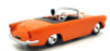 1/43 Solido 1958 Simca Oceane Convertible (Orange) Diecast Car Model