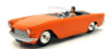 1/43 Solido 1958 Simca Oceane Convertible (Orange) Diecast Car Model