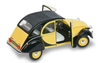 1/18 Solido 1982 Citroen 2CV6 Charleston (Yellow & Black) Diecast Car Model