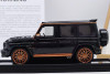 1/18 Motorhelix Mercedes-Benz Mercedes G-Class G63 AMG Brabus 800 (Metallic Black with Gold Wheels & Accent) Resin Car Model Limited 99 Pieces