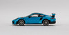1/64 Mini GT Porsche 991 911 GT2 RS Weissach Package (Miami Blue) Car Model