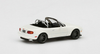 1/64 Mini GT Mazda Miata MX-5 (NA) Convertible Tuned Version Classic (White) Diecast Car Model