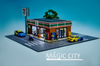 1/64 Magic City 7-Eleven Seven-Eleven 7-11 Diorama (car models & figures NOT included)