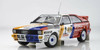 1/18 Minichamps 1984 Audi Quattro A2 #2 Winner AvD/STH Hunsrück Rallye Schmidt Motorsport Harald Demuth, Willy Lux Diecast Car Model