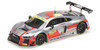 1/43 Minichamps 2017 Audi R8 LMS #2 FIA GT World Cup Macau Audi Sport Team WRT Nico Müller Diecast Car Model