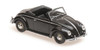 1/43 Minichamps 1950 Volkswagen VW Hebmüller Cabriolet (Black) Diecast Car Model