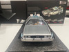 OPEN BOX MISSING ONE WIPER AS-IS 1/18 Hot Wheels Hotwheels Super Elite Delorean Back to the Future Ultimate Edition w/ Lights, Hover Board & Accessories Diecast Car Model