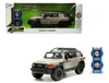 1/24 Jada Toyota FJ Cruiser (Grey) with Extra Set of Wheels Diecast Car Model