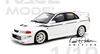  1/18 POPRACE Mitshubishi Evolution 6.5 Tommi Makinen Edition White Resin Car Model