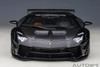 1/18 AUTOart Liberty Walk LB-Works Lamborghini Aventador Limited Edition LBWK Livery (Black with Carbon Bonnet) Car Model