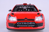 1/18 AUTOart CITROEN C4 WRC PLAIN BODY VERSION - RED Diecast Car Model