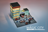 1/64 Magic City Japan Tsukuba Track Main Building Diorama with Lights (car models & figures NOT included)