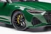 1/18 Kilo Works Audi RS6 C8 (Green) with Vossen HF2 Wheels Diecast Car Model Limited 199 Pieces