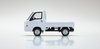  1/43 Kyosho SUBARU SAMBAR TRUCK White Resin 