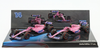 1/43 Minichamps 2-Car Set 2022 Fernando Alonso #14 & Esteban Ocon #31 Bahrain GP Formula 1 Car Model