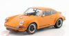 1/18 KK-Scale Singer Coupe Porsche 911 Modification Orange Diecast Car Model