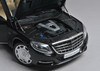 1/18 Almost Real Almostreal Mercedes-Benz MB Mercedes Maybach S600 (Black) Diecast Car Model