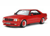 1/18 OTTO Mercedes-Benz W126 560 SEC Widebody (Signal Red 568) Resin Car Model