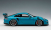 1/18 AUTOart PORSCHE 911(991) GT3 RS (MIAMI BLUE/DARK GREY WHEELS) Diecast Car Model