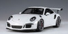 1/18 AUTOart Porsche 911 (991) GT3 RS (White with Dark Grey Wheels) Car Model