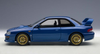 1/18 AUTOart 1998 Subaru Impreza 22B (Upgraded Version) Blue Car Model