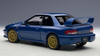 1/18 AUTOart 1998 Subaru Impreza 22B (Upgraded Version) Blue Car Model