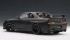 1/18 AUTOart Nissan Skyline GTR GT-R R33 Nismo V-Spec (Matte Black) Car Model
