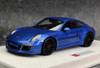 1/18 Makeup 2014 Porsche 911 (991) Carrera 4 GTS (Sapphire Blue Blue Metallic) Resin Car Model