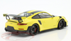 1/18 Minichamps 2018 Porsche 911 (991.2) GT2 RS Weissach Package (Yellow with Black Wheels) Car Model