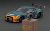 1/43 Ignition Model LB-WORKS Nissan GT-R R35 type 2 Matte Green w/ Engine