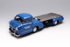 1/18 Ivy 1954 Mercedes-Benz Racing Car Transporter “The Blue Wonder” Car Model