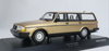 1/18 Minichamps 1986 Volvo 240 GL Break (Gold Champagne) Car Model