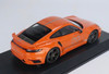 1/18 Minichamps 2021 911 (992) Turbo S Coupe Sport Design (Orange) Diecast Car Model
