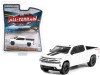 2020 Chevrolet Silverado RST Rally Edition Pickup Truck Summit White with Black Stripes "All Terrain" Series 13 1/64 Diecast Model Car by Greenlight
