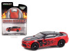 2016 Chevrolet Camaro SS Red and Black with Flames "DiabloSport" "Hobby Exclusive" 1/64 Diecast Model Car by Greenlight