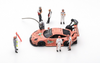 1/43 Figurine Set Porsche 911 RSR No.92 Porsche GT Team Winner LMGTE Pro class 24H Le Mans 2018 M. Christensen - K. Estre - L. Vanthoor