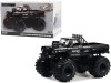 1/18 Greenlight 1974 Ford F-250 Monster Truck Black Bandit Edition Bigfoot #1 With 66 Inch Tires (Black) Diecast Car Model
