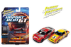 1/64 Johnny Lightning 2-Car Pack 2006 Nissan 350ZX & 1981 Mazda RX-7 Release A – Import Heat GT Diecast Car Model