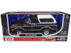 1/24 Motormax 1978 Ford Bronco Police Car Unmarked Black with White Top "Law Enforcement and Public Service" Series Diecast Car Model