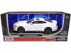 1/24 Motormax 2018 Ford Mustang GT Police Car Unmarked Plain White "Law Enforcement and Public Service" Series Diecast Car Model