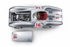 1/18 GP Replicas 1954 Juan Manuel Fangio Mercedes-Benz W196 #16 winner Italian GP Formula 1 World Champion