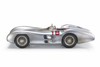 1/18 GP Replicas 1954 Juan Manuel Fangio Mercedes-Benz W196 #18 Winner French GP Formula 1 World Champion Car Model Dirty Version