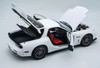 1/18 Polar Master Mazda RX-7 RX7 Spirit R (White) Diecast Car Model with Engine