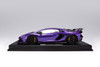 1/18 Ivy Lamborghini Novitec Aventador SVJ (Viola Pasifae Purple) Resin Car Model Limited 99 Pieces
